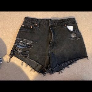 Levi denim shorts